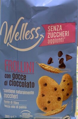 Frollini Con Gocce Di Cioccolato