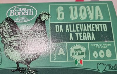 6 Uova Da Allevamento A Terra