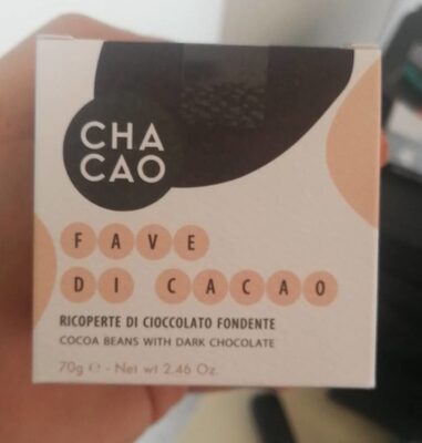 Fave Di Cacao Ricoperte De Cioccolato Fondente