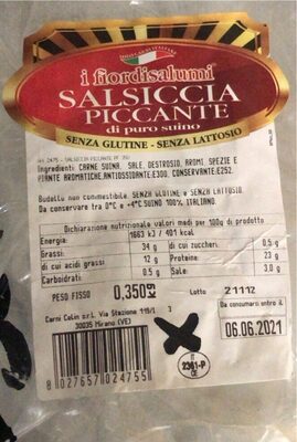 Salsiccia Piccante
