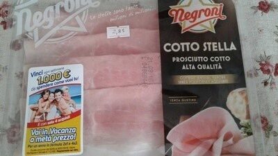 Prosciutto Cotto Geschnitten