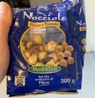 Nocciole Pelate E Tostate