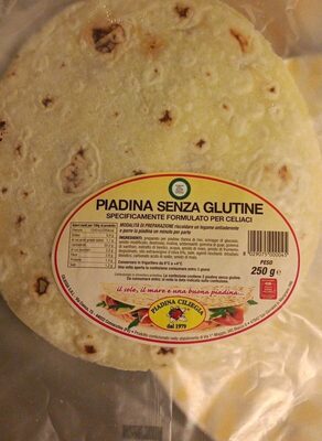 Piadina Senza Glutine