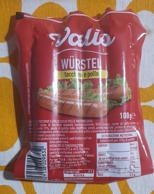 Würstel Tacchino E Pollo