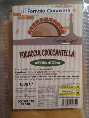 Focaccia Croccantella