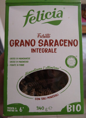 Fusilli Di Grano Saraceno Integrale