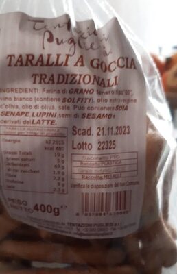 Taralli A Goccia