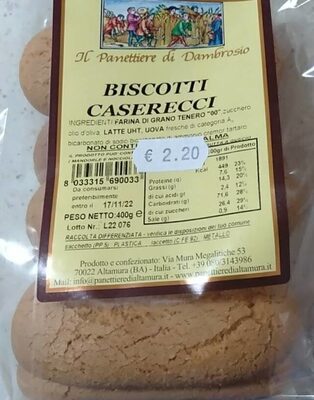 Biscotti Caserecci