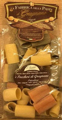 La Fabbrica Della Pasta - Paccheri Rigati Tricolore - 500g
