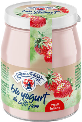 Yogurt Biologico Intero Da Latte Fieno Stg - 150g - Fragola