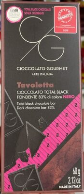 Tavoletta Cioccolato Fondente 83%