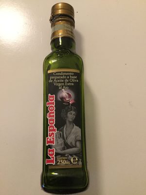 Aceite De Oliva Virgen Extra Al Ajo Botella 250 Ml