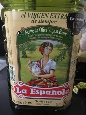 Aceite De Oliva Virgen Extra