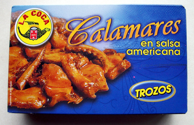 Calamares En Salsa Americana