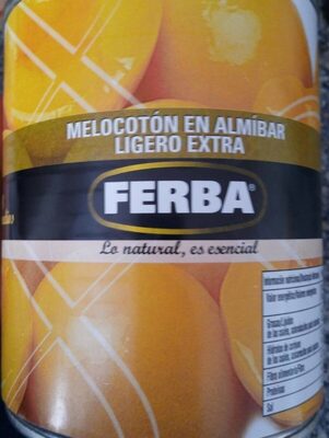 Melocoton En Almibar Ligero Extra