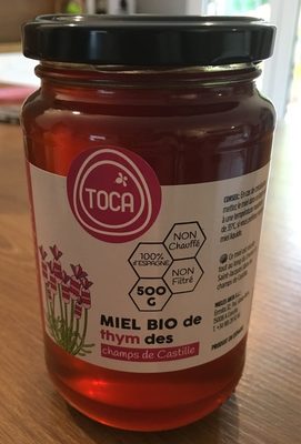 Miel Bio De Thym Des Champs De Castille