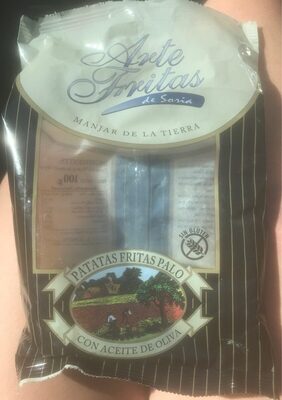 Patatas Fritas Palo Con Aceite De Oliva