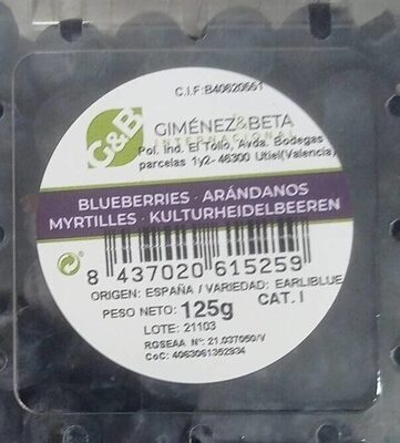 Arándanos