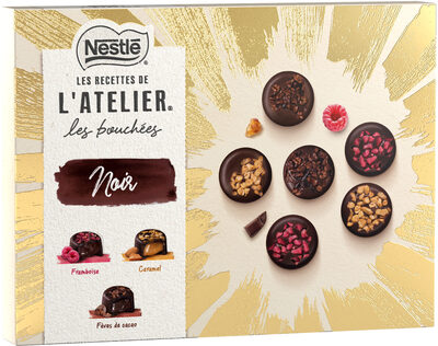 Les Recettes De L'atelier Les Bouchées Noir 187g