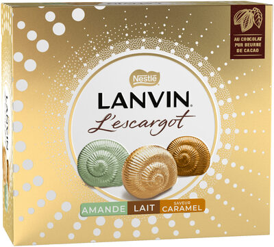 Lanvin L'escargot Trio Lait Amande Caramel 362g