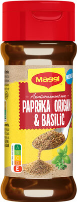 Paprika, Origan Basilic