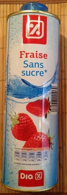 Sirop De Fraise Sans Sucre