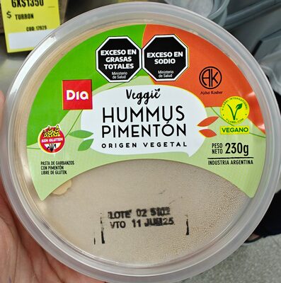 Humus Pimenton