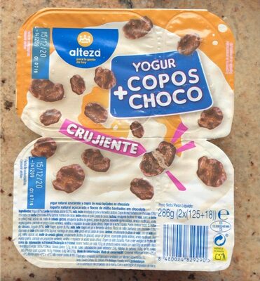 Yogur Copos + Choco