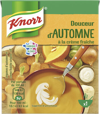 Knorr Soupe Douceur D'automne À La Crème Fraîche