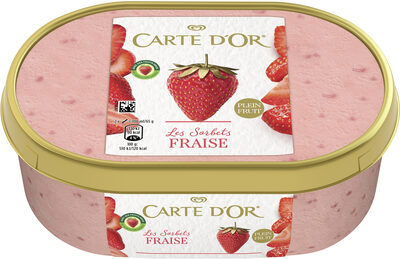 Les Sorbets Fraise, Plein Fruits
