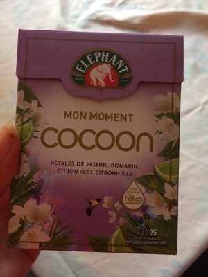 Elephant Mon Moment Cocoon Infusion Parfum Pétales De Jasmin Romarin Citron Vert