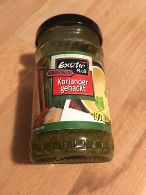 Koriander Gehackt