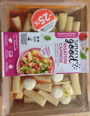 Rigatoni Caprese