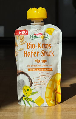 Bio-kokos-hafer-snack Mango