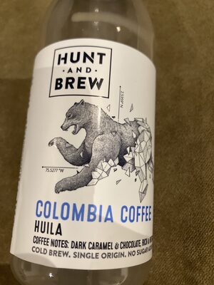 Hunt And Brew Colombia Coffee Huila