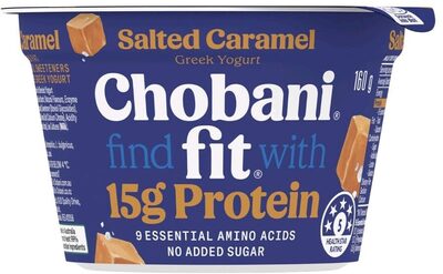 Salted Caramel Flavoured Greek Yogurt (chobani)