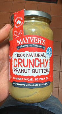 100% Natural Crunchy Peanut Butter