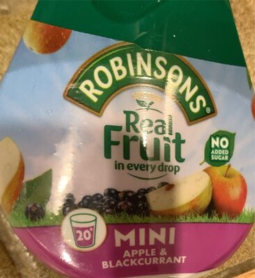 Mini Apple And Blackcurrant Soft Drink